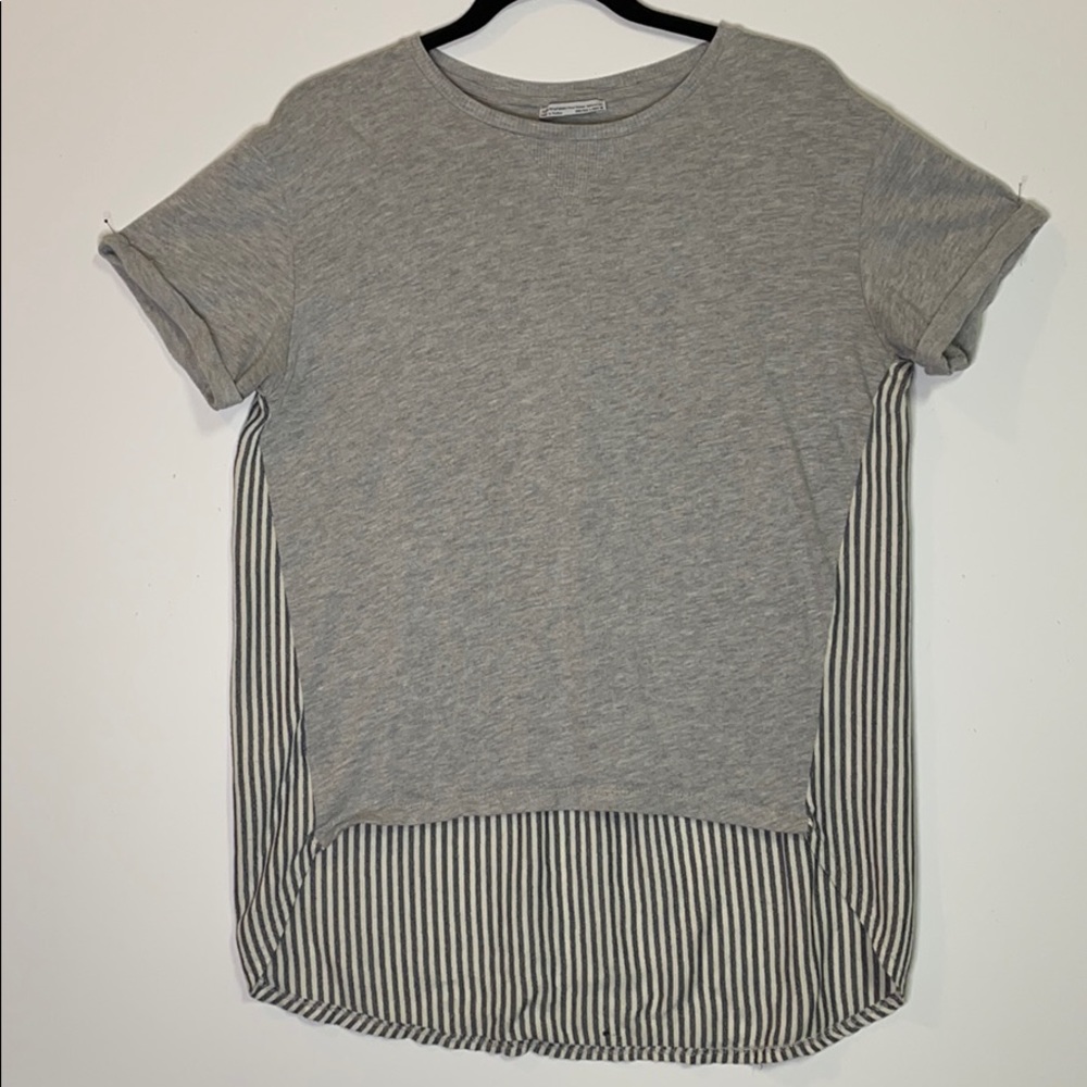 Zara Mixed Print Shirt